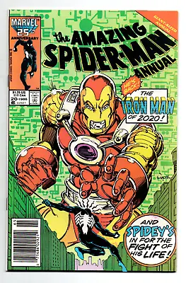 Buy Amazing Spider-Man Annual #20 Newsstand - Iron Man 2020 - 1986 - (-NM) • 8.10£