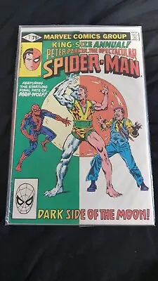 Buy MARVEL PETER PARKER SPECTACULAR SPIDER-MAN Annual #3 MAN-WOLF VF L@@K • 3.50£