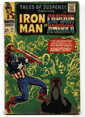 Buy TALES OF SUSPENSE #82--comic Book--1966--IRON MAN--MARVEL--VG- • 33.05£