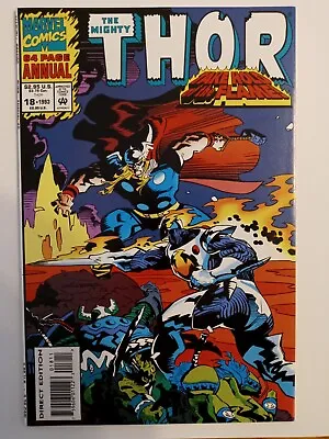 Buy Thor Annual # 18 Marvel Comics 1993 Key 1st Loki As A Woman MCU Disney + Series • 3.96£