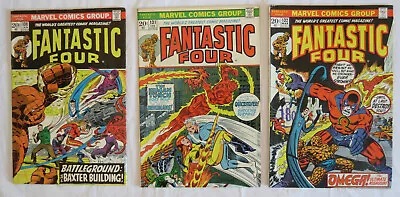 Buy Fantastic Four # 130 #131 #132 Lot Marvel Steranko Cents Copies FN / VFN • 45£