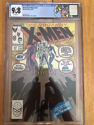 Buy Uncanny X-Men 244 CGC 9.8 1st Appearance Of Jubilee With Custom Wolverine Label! • 197.65£