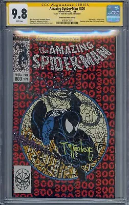 Buy Amazing Spider-man #800 Cgc 9.8 Ss Signed Todd Mcfarlane Shattered Comics 3025 • 278.01£