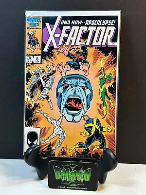Buy X-factor #6 Comic Marvel 1986 1st Full Appearance Apocalypse, Stinger Timeshadow • 39.52£
