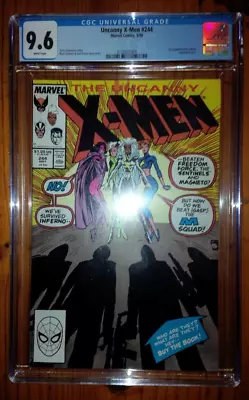 Buy Uncanny X-men #244 Cgc 9.6 First Appearance Of Jubilee • 160£