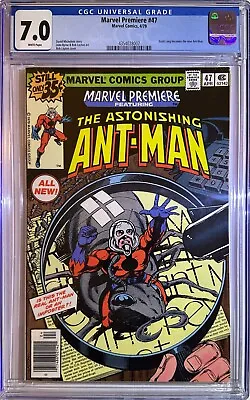 Buy Marvel Premiere #47 - 1979 - First Scott Lang As Ant-Man - CGC 7.0 • 150£