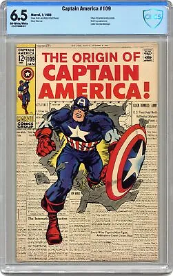 Buy Captain America #109 CBCS 6.5 1969 21-2F76409-017 • 181.35£