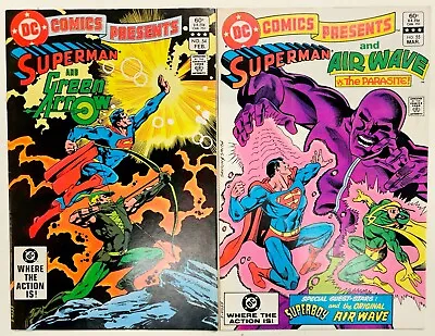 Buy DC Comics Presents Bronze Age Lot 2 Key Books Issues 54 55 Superman VG/FN • 0.99£