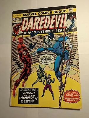 Buy Daredevil 118 Man Without Fear Original Series G Silver 1974 Marvel Comic Book • 6.40£
