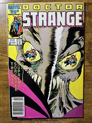 Buy Doctor Strange 81 Newsstand 1st Full App Of Rintrah Marvel 1987 Final Issue! • 10.24£