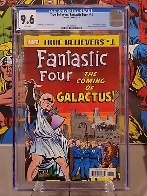 Buy True Believers Fantastic Four #48 CGC 9.6 The Coming Of Galactus • 27.59£