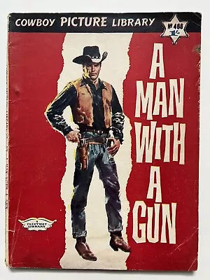 Buy Cowboy Picture Library Comic No. 468 A Man With A Gun (last In Series!) RARE • 24.99£