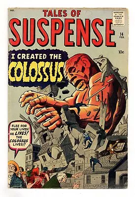 Buy Tales Of Suspense #14 VG- 3.5 1961 • 122.54£