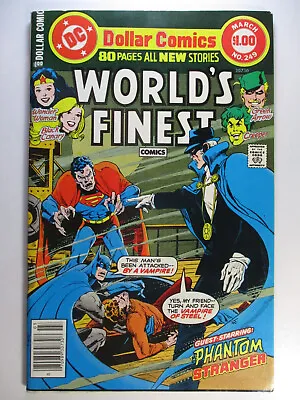 Buy World's Finest #249, Superman, Batman, Wonder Woman, Creeper, VF 8.0 White Pages • 7.51£