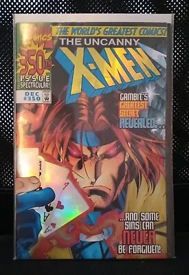 Buy Uncanny X-Men 350 (1997)Trial Gambit. Prism Foil Wraparound Gatefold Cover • 22£