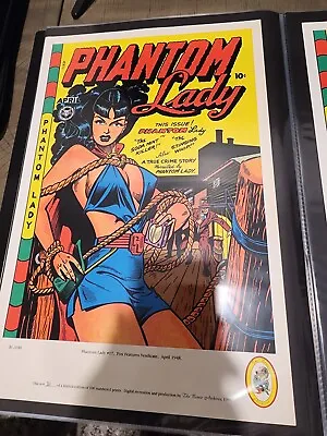 Buy Phantom Lady #17 Out Of 100 Print Poster Matt Baker 1996 Comic Archives - Rare! • 118.54£