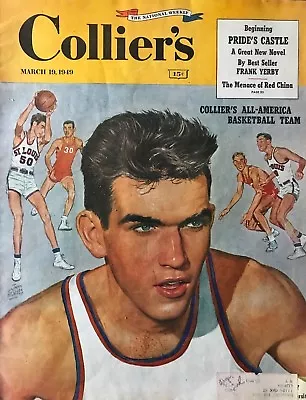 Buy March 1949 Collier’s Magazine Ed Macauley All American Basketball Ralph Beard • 15.80£
