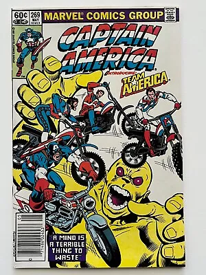 Buy Captain America #269 (1982) Mike Zeck Art Bottom CF Staple Detached FN+ Range • 4£