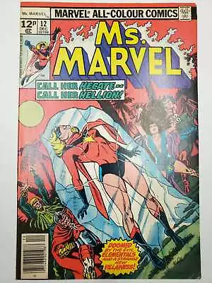 Buy Ms. Marvel #12 (1977) F/vf Pence Copy Marvel • 14.95£