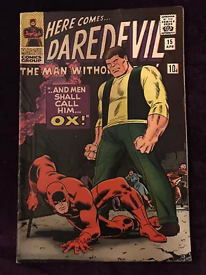 Buy Daredevil #15 (1966)  **VERY GOOD CONDITION ** THE OX ** • 28£