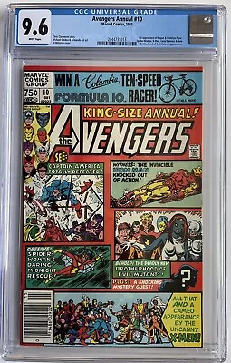 Buy Avengers Annual #10 (1981) 1st Appearance Rogue CGC 9.6 Newsstand Edition • 350£