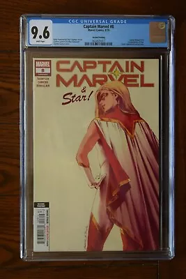 Buy Captain Marvel #8 CGC 9.6 2nd Print Variant 1st Appearance Of STAR • 31.62£