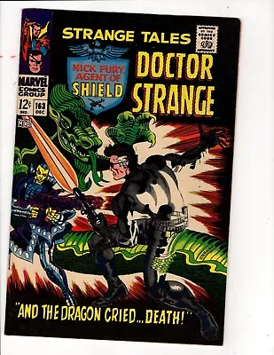 Buy Strange Tales #163 MARVEL 1967 (THIS BOOK HAS MINOR RESTORATION SEE DESCRIPTION) • 20.87£