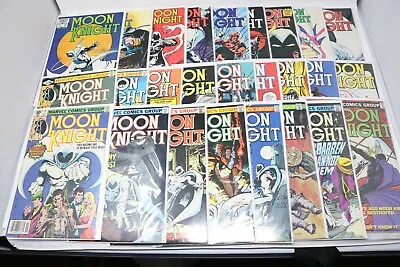Buy Moon Knight 1-37 1980-1984 You Pick Marvel Comic FN-VF+ 2 3 14 19 20 23 25 29 30 • 10.28£