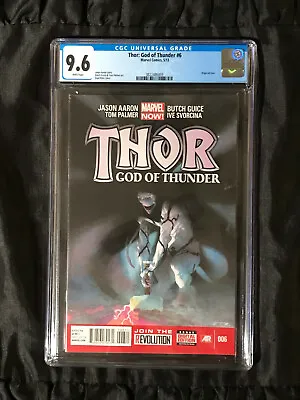 Buy Marvel Comics 1st Printing KEY Thor: God Of Thunder #6 CGC 9.6 NM+ Gorr Origin! • 79.43£