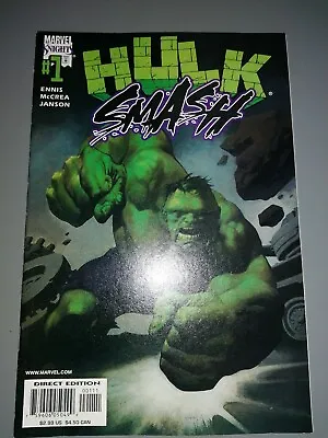 Buy Hulk Smash #1, Marvel Comics 2001, Garth Ennis, John McCrea, Klaus Janson,  • 3.50£