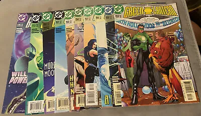 Buy 10 Mixed D.C.Comics Green Lantern Issues#153,155,156,157,158,160,161,162,173,175 • 22£