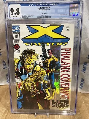 Buy CGC 9.8  X-Factor 106 Foil Edition  Comic New Slab Graded 1994  White Pages • 157.81£