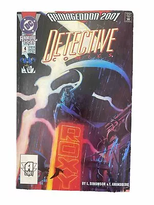 Buy DETECTIVE COMICS ANNUAL #4 1991 Batman - DC Comics - EXCELLENT Bagged • 5.99£