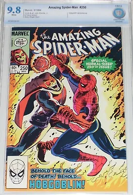 Buy Amazing Spider-Man #250 CBCS 9.8 From March 1984 Hobgoblin Appearance. Like CGC • 119.73£