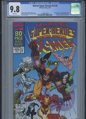 Buy Marvel Super Heroes #v2 #8 1992 CGC 9.8 (1st App Of Squirrel Girl) • 213.46£