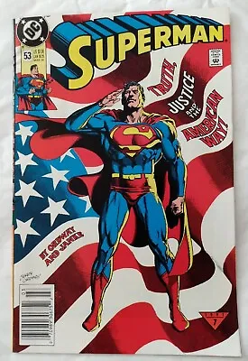 Buy DC Comics • SUPERMAN • #53 Mar 1991 • 5.99£