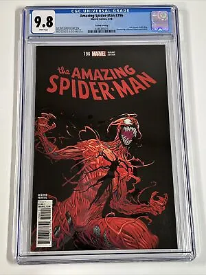 Buy Amazing Spider-Man #796 CGC 9.8 (2018) 2nd Print Variant | Marvel Comics • 55.33£