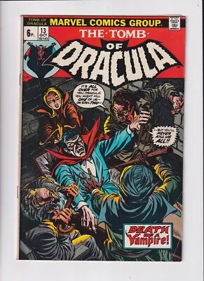 Buy Tomb Of Dracula (1972) #  13 UK Price (5.5-FN-) (1252204) Blade Origin 1973 • 74.25£