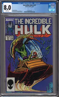 Buy Incredible Hulk #331 - CGC 8.0 McFarlane Cover • 39.41£