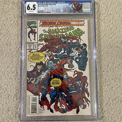 Buy Amazing Spider-Man #379 1993 CGC 6.5 - Maximum Carnage Custom Label • 15.76£