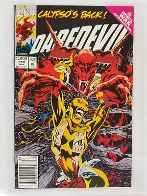 Buy Daredevil #310 1st Calypso Cover Newsstand (Marvel Comics) • 11.07£