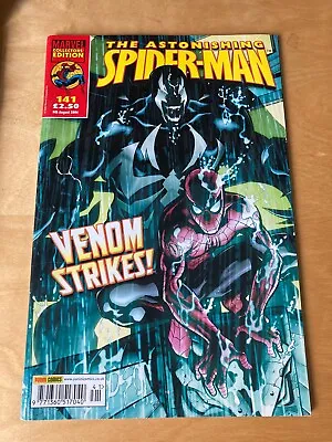 Buy Astonishing Spider-Man #141 Mark Millar, Frank Cho, Venom, Marvel 2006 • 2.99£