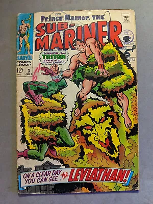 Buy Sub-Mariner #3, Marvel Comics, 1968, FREE UK POSTAGE • 20.99£