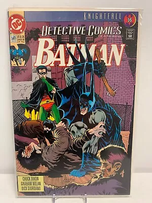 Buy DETECTIVE COMICS #655 BATMAN Knightfall 16 DC Comics 1993 • 2.33£