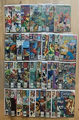 Buy Marvel Fantastic Four Mixed Lot Of 37 Issues, #267 To #386, VG To VF+  1984-94 • 55.30£