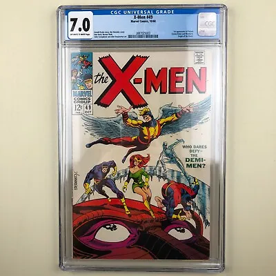 Buy (Uncanny) X-Men #49 (1968) CGC 7.0, 1st Polaris • 217.33£