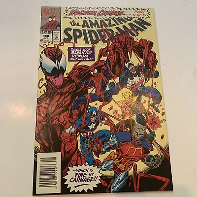 Buy Marvel Comics The Amazing Spider-Man #380 Maximum Carnage 1993 UPC • 5£