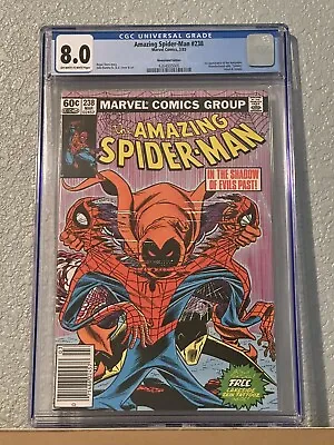 Buy Amazing Spider-man 238 CGC 8.0 Newsstand 1st Appearance Of The Hobgoblin • 276.71£
