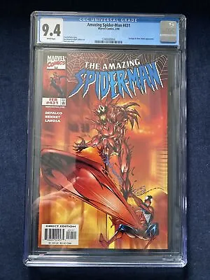 Buy Amazing Spider-man #431 Cgc 9.4 1st Cosmic Carnage Silver Surfer App U.k. Seller • 120£