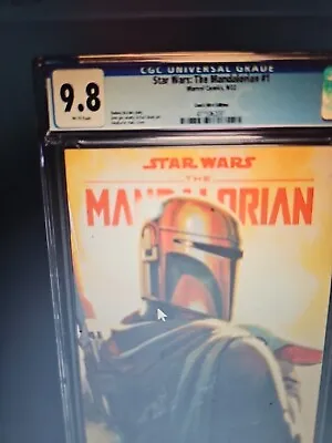 Buy STAR WARS THE MANDALORIAN #1 Varaint Edition CGC 9.8 Limited Print Only 600 Made • 159.12£